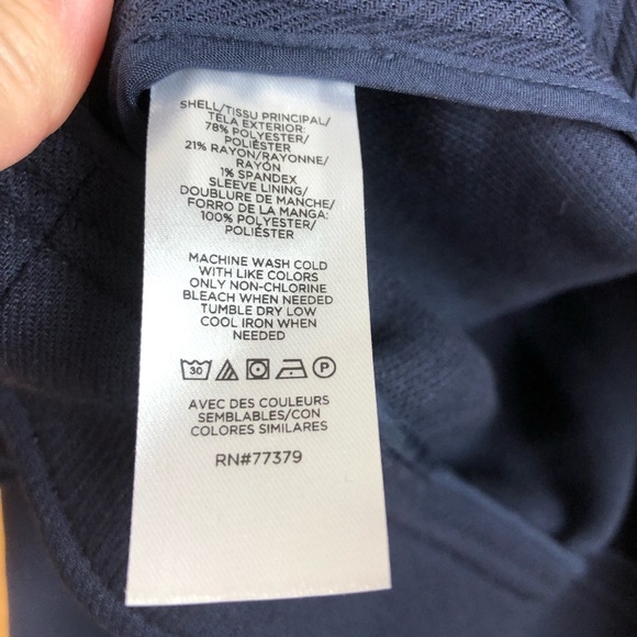 Ann Taylor Twill Bomber Jacket‎ - Picture 12 of 14